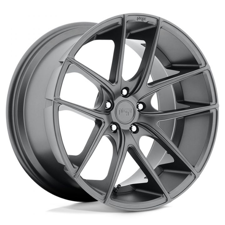 Niche Wheels<br>Targa Matte Gun Metal (17x8)